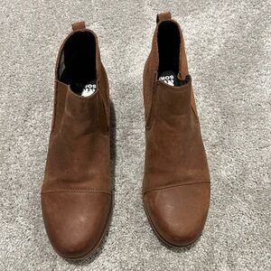 Sorel  Brown Leather Boots